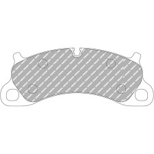 Plăcuțe de frână FERODO DS3.12 FCP4955G - F-CP4955G - FCP4955G - 3666618075778